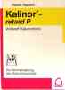 KALINOR retard P 600 mg Hartkapseln